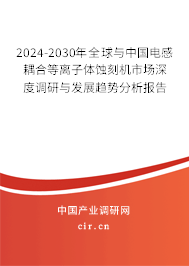 2024-2030年全球與中國(guó)電感耦合等離子體蝕刻機(jī)市場(chǎng)深度調(diào)研與發(fā)展趨勢(shì)分析報(bào)告