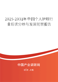 2025-2031年中國個(gè)人護(hù)理行業(yè)現(xiàn)狀分析與發(fā)展前景報(bào)告