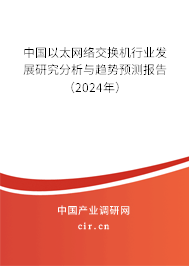 中國(guó)以太網(wǎng)絡(luò)交換機(jī)行業(yè)發(fā)展研究分析與趨勢(shì)預(yù)測(cè)報(bào)告（2024年）