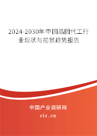 2024-2030年中國晶圓代工行業(yè)現(xiàn)狀與前景趨勢報告